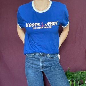 Vintage blue tee shirt